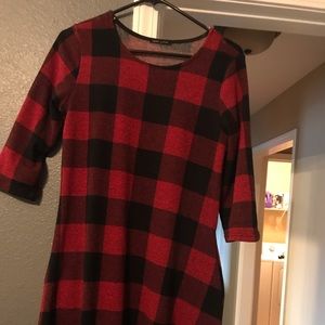 Buffalo check dress